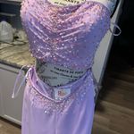 Precious Formals 2 piece Formal Pantsuit Purple Size 6 Photo 1