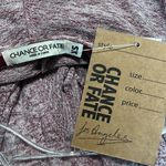 Chance or Fate Oversized Hoodie Comfy Heather Plum Pullover  Long Tunic Womens XS Photo 14