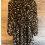 Aakaa  dress size small floral dark forest fall long sleeve western Photo 0