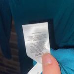 EXPRESS  Emerald Green Long Sleeve Faux-Wrap Ruffle Mini Dress Women's Size XS Photo 5