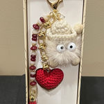 Eye Candy  | Crochet 🧶 Heart and Bug-a-Boo Bag Charm Photo 0