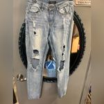 Refuge Sky Blue Denim Pants Photo 1