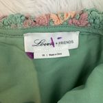 Lovers + Friends  Green Floral Lace Square Neck Mini Dress XS Photo 3