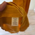 Ann Taylor Loft Beach NWT Women's Yellow Cotton Linen Sundress Beach Cover Up XS Photo 3