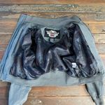Vintage Harley Davidson Motorcycle Embroidered Rose Bomber Jacket Photo 8