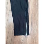Nike  Dri-Fit Black Running Tights‎ Reflective Zip Leggings M Photo 4