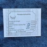 ZARA  Womens High Waisted Cropped Jeans Blue Cotton Pockets Boho SZ 10 #1824 Photo 5