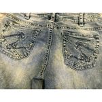 Silver Suki jeans Capri Jean 31 Frayed cuffs Distressed Cropped Womens Denim Photo 1