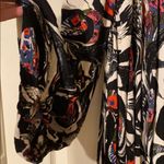 Free People  ‘Drift Away’ cold shoulder black graphic print tunic top, size small Photo 7