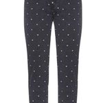 Current/Elliott Current Elliott Faded Polka Dot Easy Stiletto Jeans Black 30 Photo 0