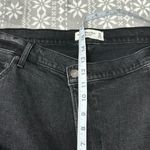 Abercrombie & Fitch 90's Slim Straight Ultra High Rise Criss Cross Black 20 Long Photo 9