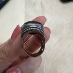 925 Sterling Silver Tiger’s Eye Statement Ring – Size 5 Photo 5