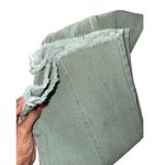 Entro  Light Green Textured Pants Photo 4