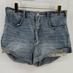 Anthropologie Pilcro‎  blue denim shorts size 30 Photo 0