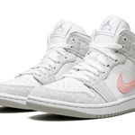 Nike Jordan Pink/Grey Nike Air Jordan 1 Mid  Photo 0