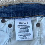 AGOLDE  Riley High Waist Denim Crop Jeans in Women's Size 28 Photo 8