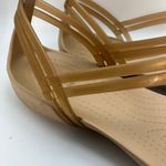 Crocs  Isabella T-Strap Sandal Womens Size 10 Bronze Gold Photo 8