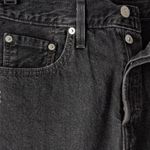 Levi's High Rise Deconstructed Button Fly Skirt Photo 6