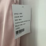 After Six  Bow One-Shoulder Fluid Satin Maxi Dress With Full Skirt Size XS Photo 7