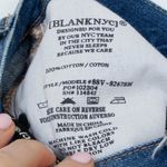 BLANK NYC Blank‎ NYC Hi Rise Denim Shorts Women's Size 25 Photo 5