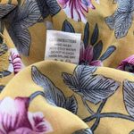 Grace + Emma Women's Kimono Floral Print Mustard S/M Yellow Size M Photo 7