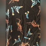 Rixo Austin Pajama TOP ONLY in Floral Goddess Print Black Size Small Photo 4