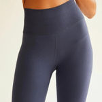 Free People  Movement Blue Seamless Ribbed Leggings‎ Photo 0