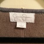 Jessica Simpson  Colorblock Sweater Dress in green size Large Photo 3