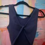 Palmetto Moon Navy Criss Cross Tank Top Photo 1