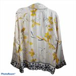 H&M HM Floral Button Down Blouse Photo 2