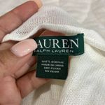 Ralph Lauren Lauren Cover Up Poncho Sweater Acrylic Blue White Stripe OSFM Photo 7