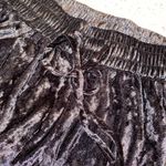 Velvet Jogger Pants Black Size M Photo 1
