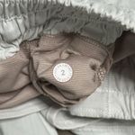 Lululemon  Hotty Hot Short‎ 4" White Running Shorts OVA Logo Size 2 Tall Photo 11