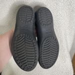 Crocs  Kadee Women's Size 6 Black Rubber Ballet Flats Slip On Comfort Shoes Photo 3