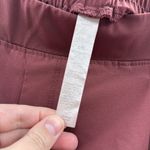 RBX Burgundy Athletic Shorts Women’s Size Medium Lightweight‎ Activewear Stretch Red Size L Photo 3
