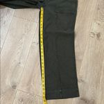 Joie  Women's Violette High Rise Cropped Utilit Jeans, Army Green, size 25, NWT Photo 7