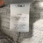 Dolan Left Coast Hoodie Sweatshirt Top M Gray Short Sleeve Dolman Frayed Trim Gray Size M Photo 11