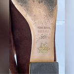 Charlotte Olympia brown suede Taurus Bull flats 35.1/2 Photo 4