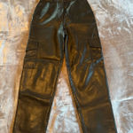 Aritzia  Cargo Leather Pants Photo 0