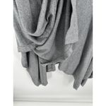 Martha Stewart Womens Long Tunic Sweater M/L Gray Oversized Slouchy Lagenlook Size M Photo 3