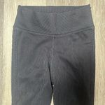 Offline by aerie Black Ribbed Leggings Size L Photo 3