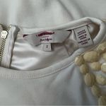 Ted Baker Chira Ivory Bodycon Embellished Shoulders Dress - Size 6 Photo 6