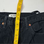 RE/DONE  70's Loose Flare Washed Black Size 25 Flaw Photo 5