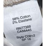 J.Crew Women's Bermuda Chino Shorts Stretch, Khaki Tan, Size 10 Photo 4