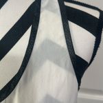 Joie  NWT White w/ Black Trim Silk Racerback Tank Photo 1