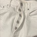 American Eagle Outfitters White Distressed 90’s Boyfriend Jeans Photo 2