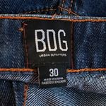 Urban Outfitters BDG High Waist Cropped Farmer Jeans OB1106847 Size 30 Photo 11