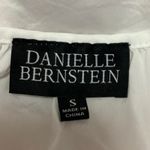 We Wore What Danielle Bernstein White Cami Ruffle Camisole Tank Top Size S Photo 2
