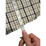 Columbia  Button-up Shirt Women's Size 3X Plaid Beige Black Outdoorsy Cotton Photo 3