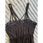 Maje  E19RANILA MARINE Embellished Strappy Dress Navy Blue Size 3 USA M Photo 7
